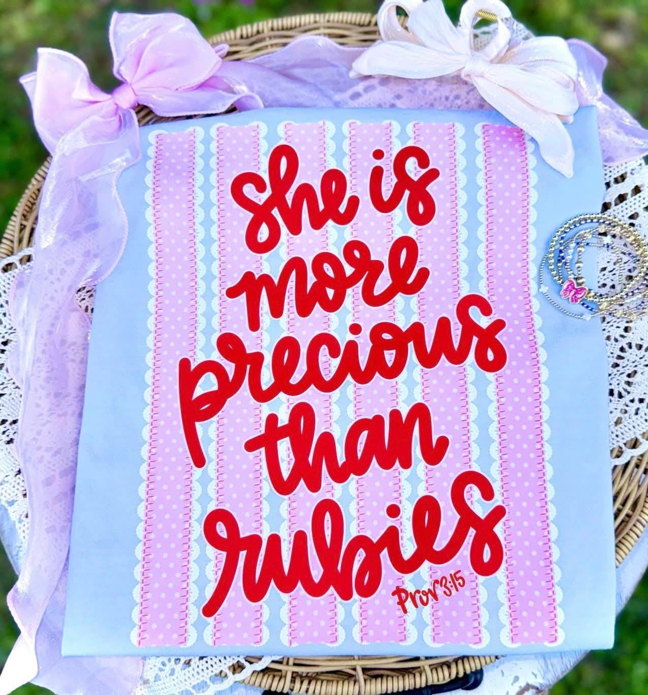 She is More Precious- Gildan